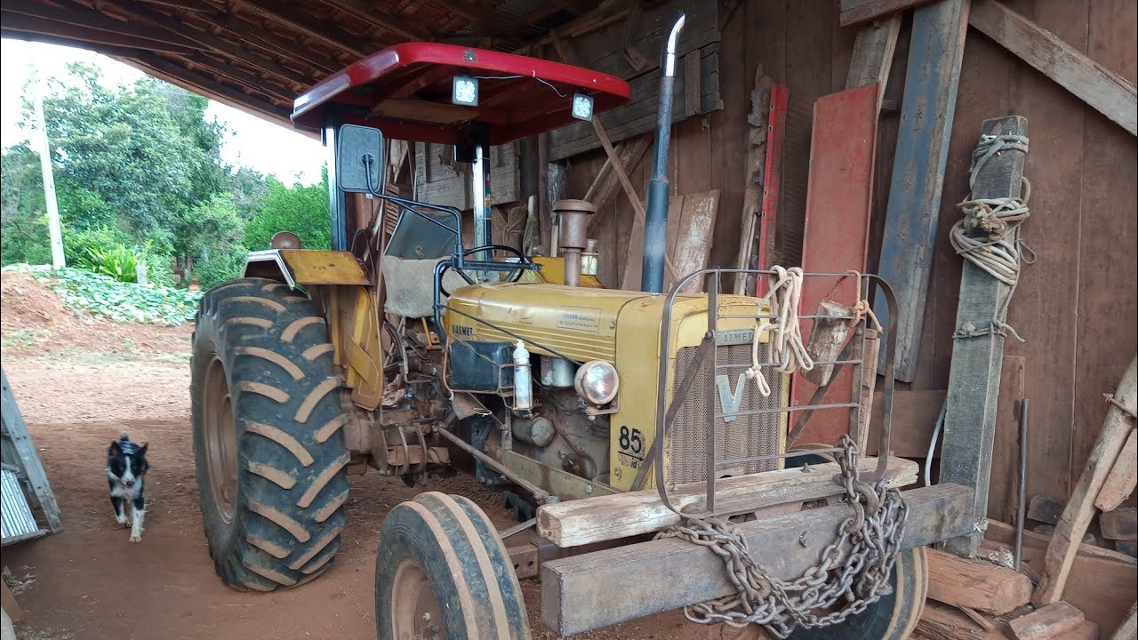 troca de óleo do Valmet 85