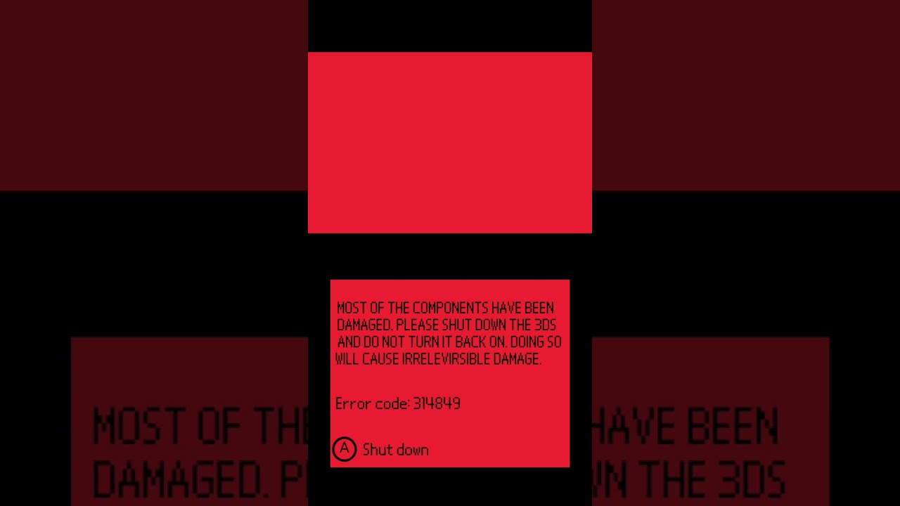 Nintendo 3DS Kill Screen