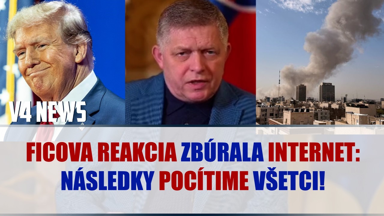 FICOVA REAKCIA NA ÚTOK NA IRÁN VZBUDILA VÁŠNE - Takto dokáže veci pomenovať jedine on!