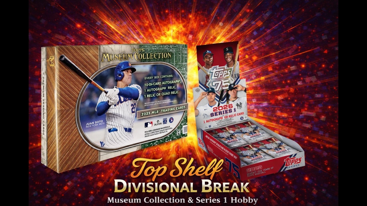 2025 Topps Museum Collection 1 Box + 2026 Topps Series 1 Hobby Box - 02/13/2026