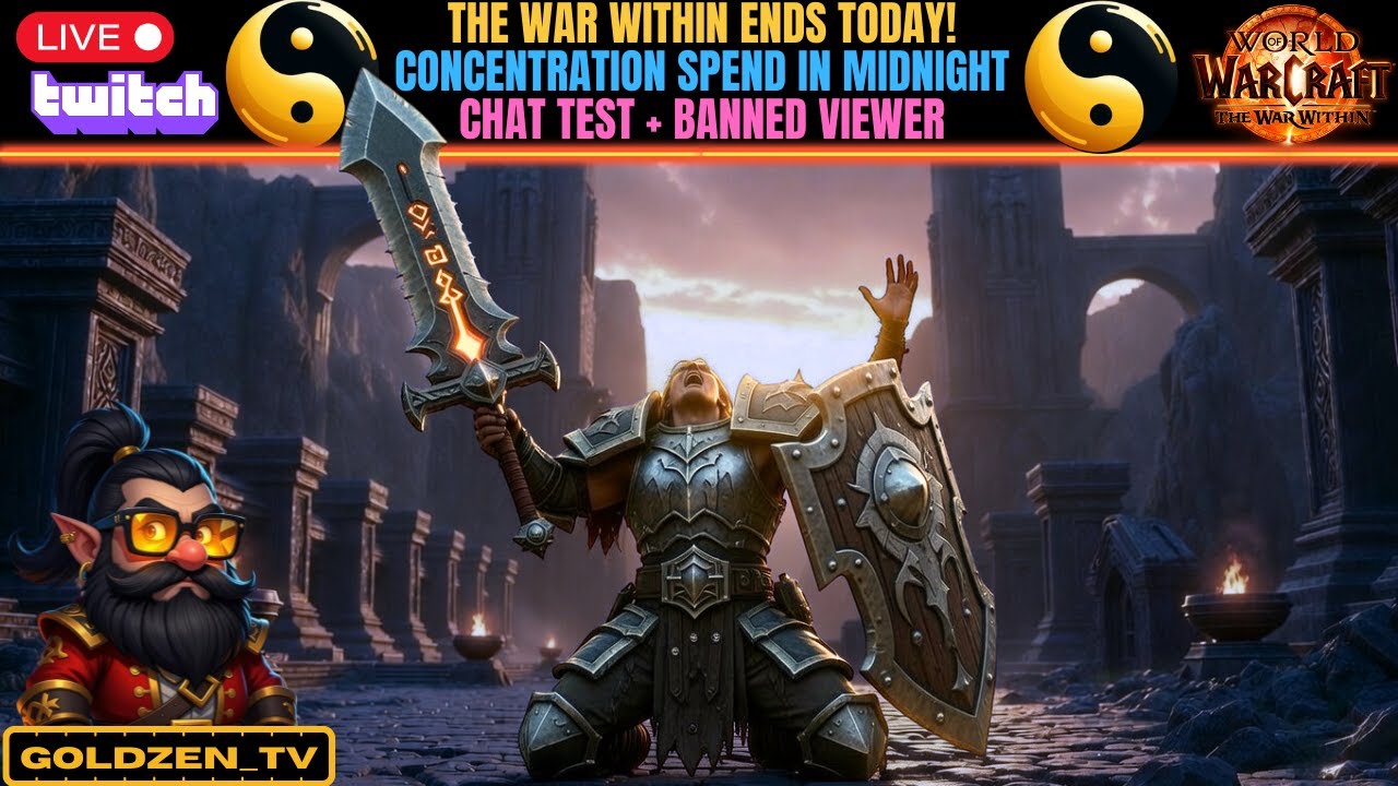 War Within Ends Today – Concentration Gold Print & Viewer Ban Drama