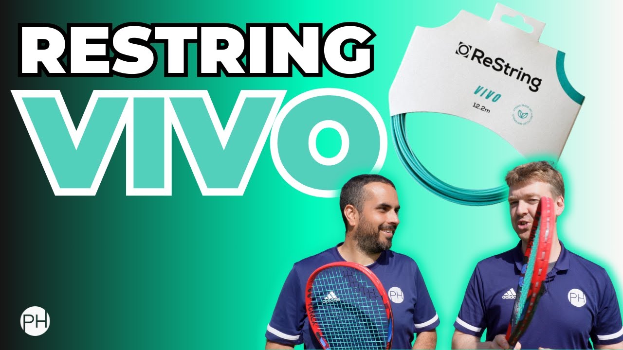 IS THIS THE BEST TENNIS STRING?!  NEW RESTRING VIVO | Tennis String Review | PH Tennis