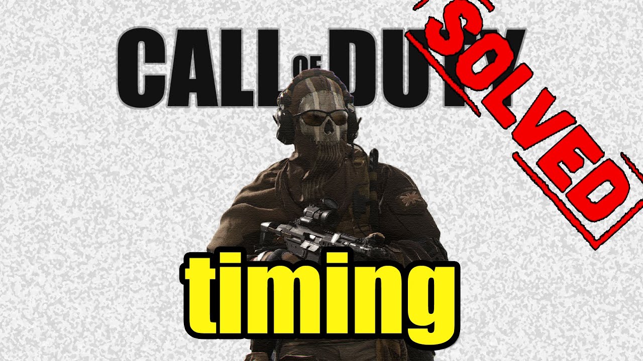 Call of Duty Timing, Explained