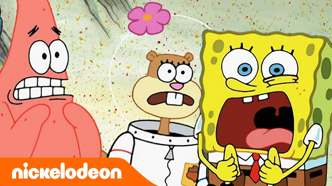 Bob Esponja | O Bob Esponja quebrou o TRASEIRO!|  Nickelodeon em Português