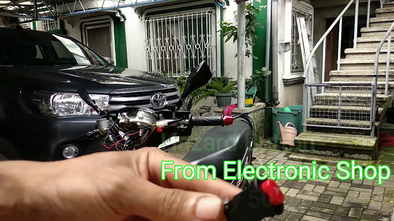 Yamaha Sight 115 fi: Adding Hazard Button
