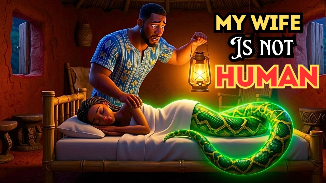 He Married the Most Beautiful Girl in the Village Then the Lantern Revealed She Was a Python