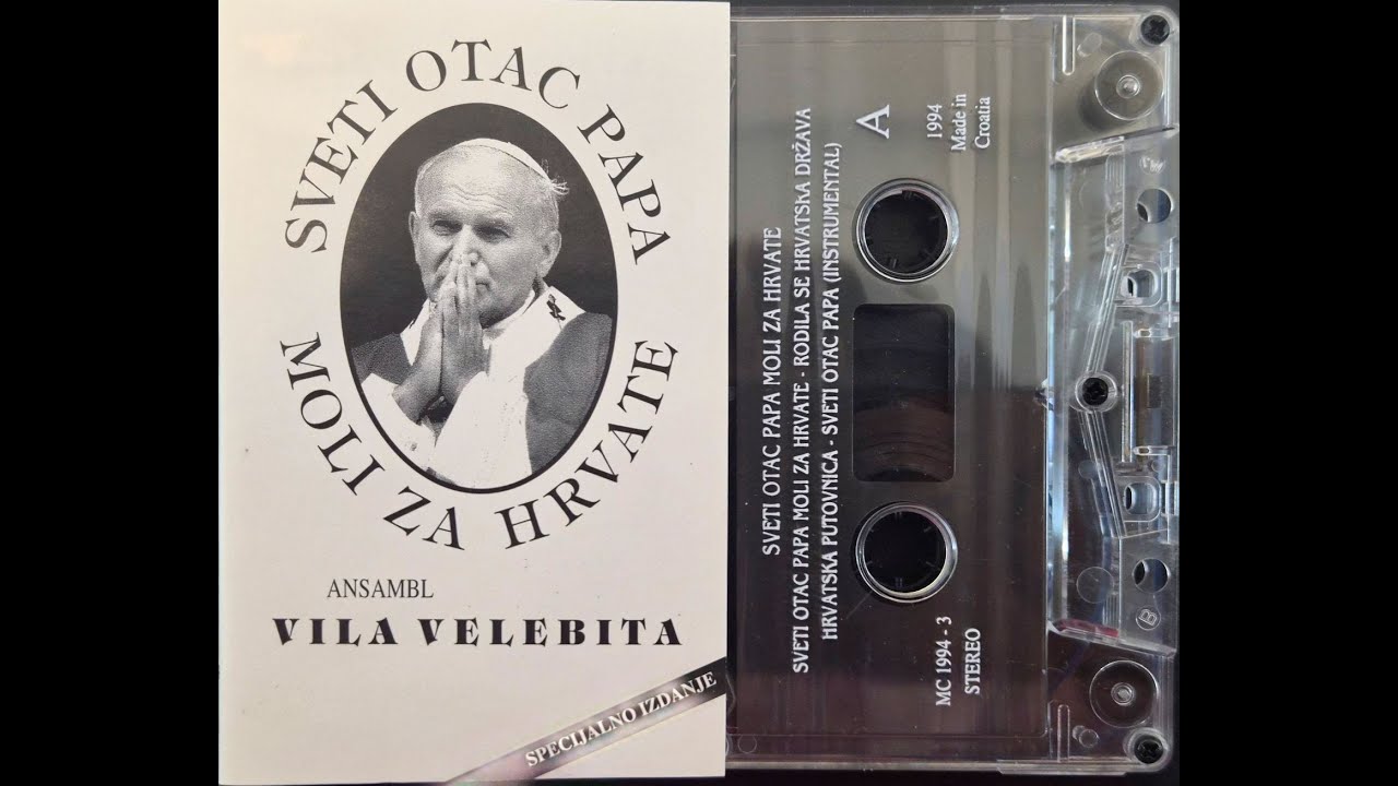 HVALA ISELJENOJ HRVATSKOJ - Ansambl Vila Velebita / Specijalno izdanje 1994 - katoličke pjesme