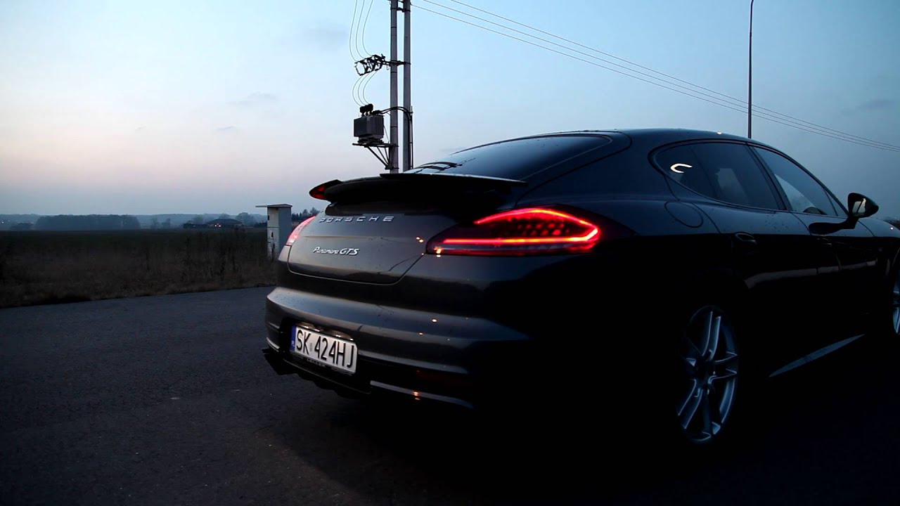 Porsche Panamera 4.8 GTS 2015 Launch Control  Sound [HD]