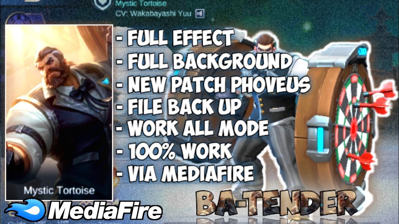 Script skin Baxia Ba-Tender Full Effect & New patch phoveus