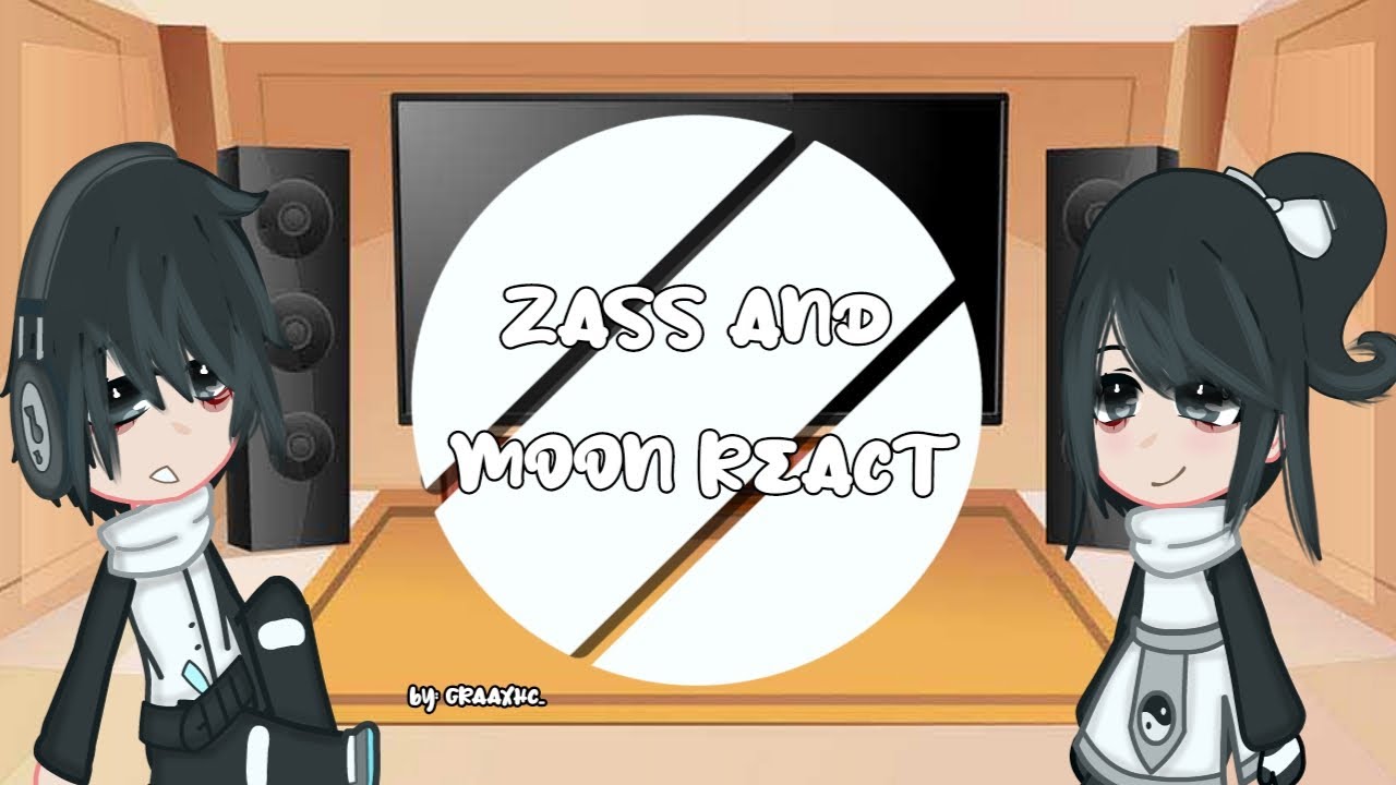 Zass and Moon react || Ejen Ali Gacha || By : Graaxhc_ || Ib : all