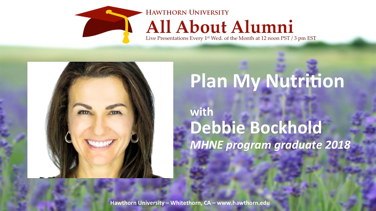 AAA:  Plan My Nutrition with Debbie Bockhold