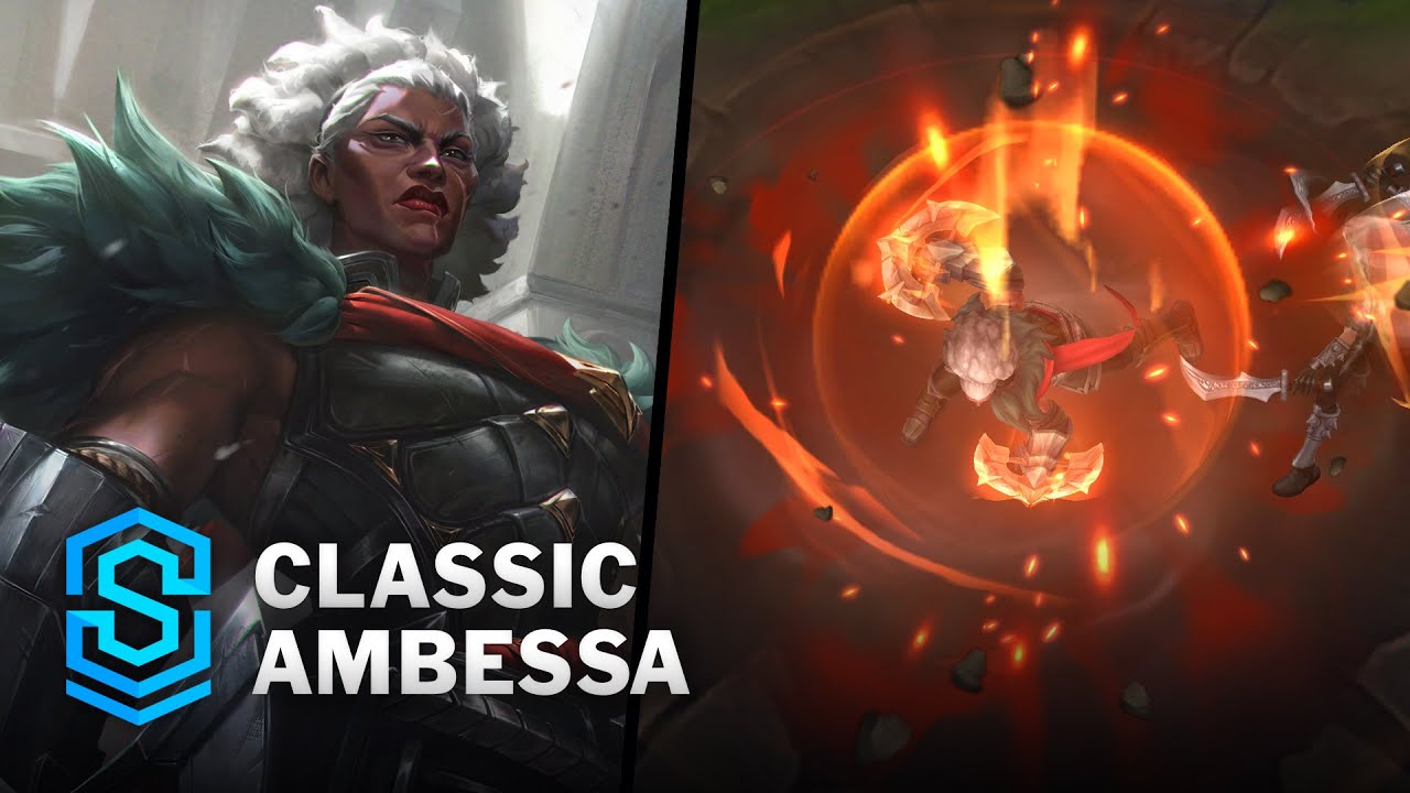 Classic Ambessa, the Matriarch of War - Ability Preview - League of Legends