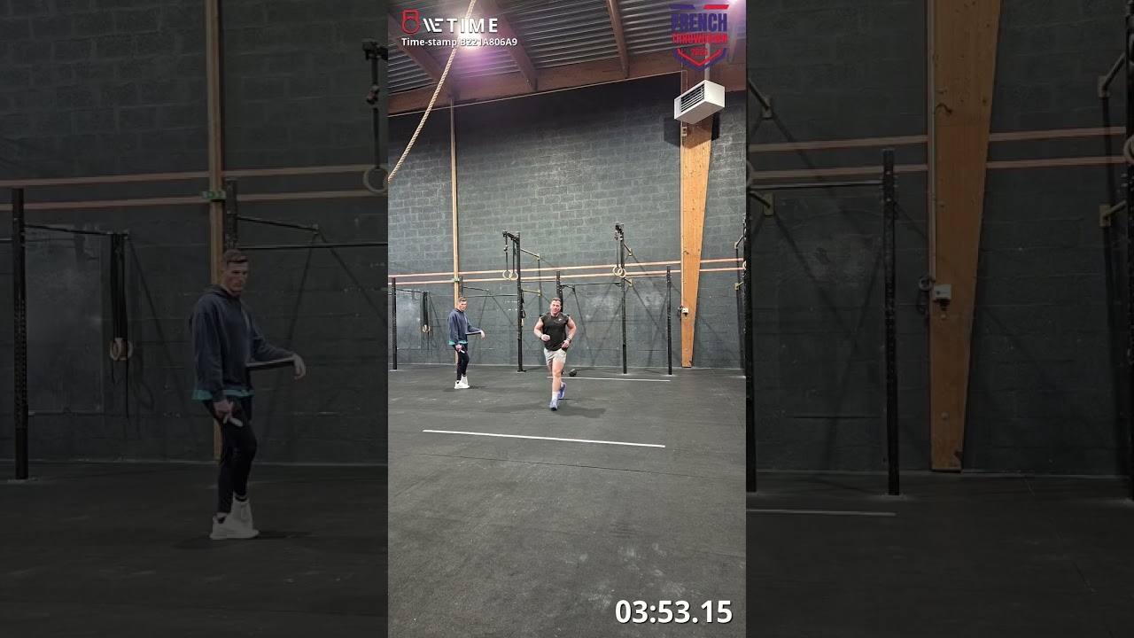 Wod 3 french TH team crossfit caen rx