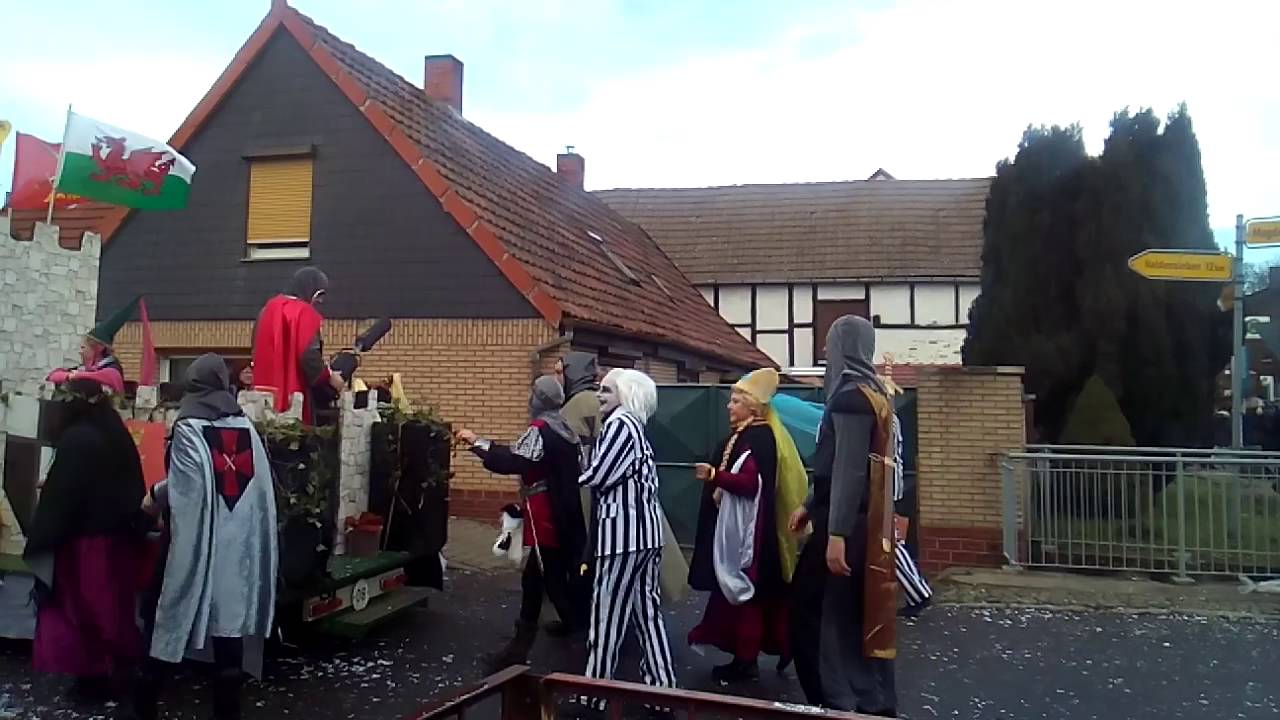 Rosenmontag Umzug Groß Ammensleben 2016