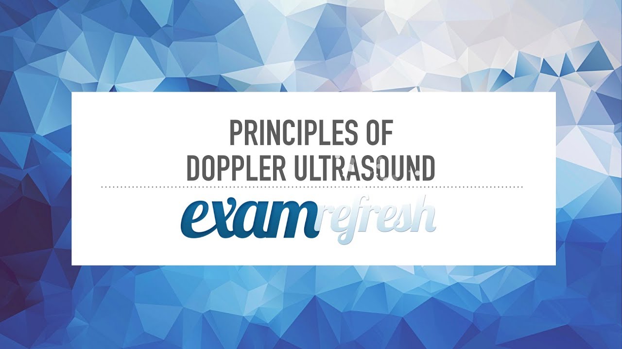 Doppler, Scale and Wall filter.