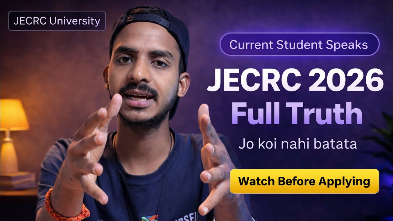 JECRC Admission 2026 😳 Full Process + Reality | Fees, Placement, Hostel