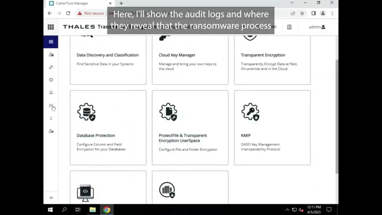 CipherTrust Transparent Encryption Ransomware Protection Demo