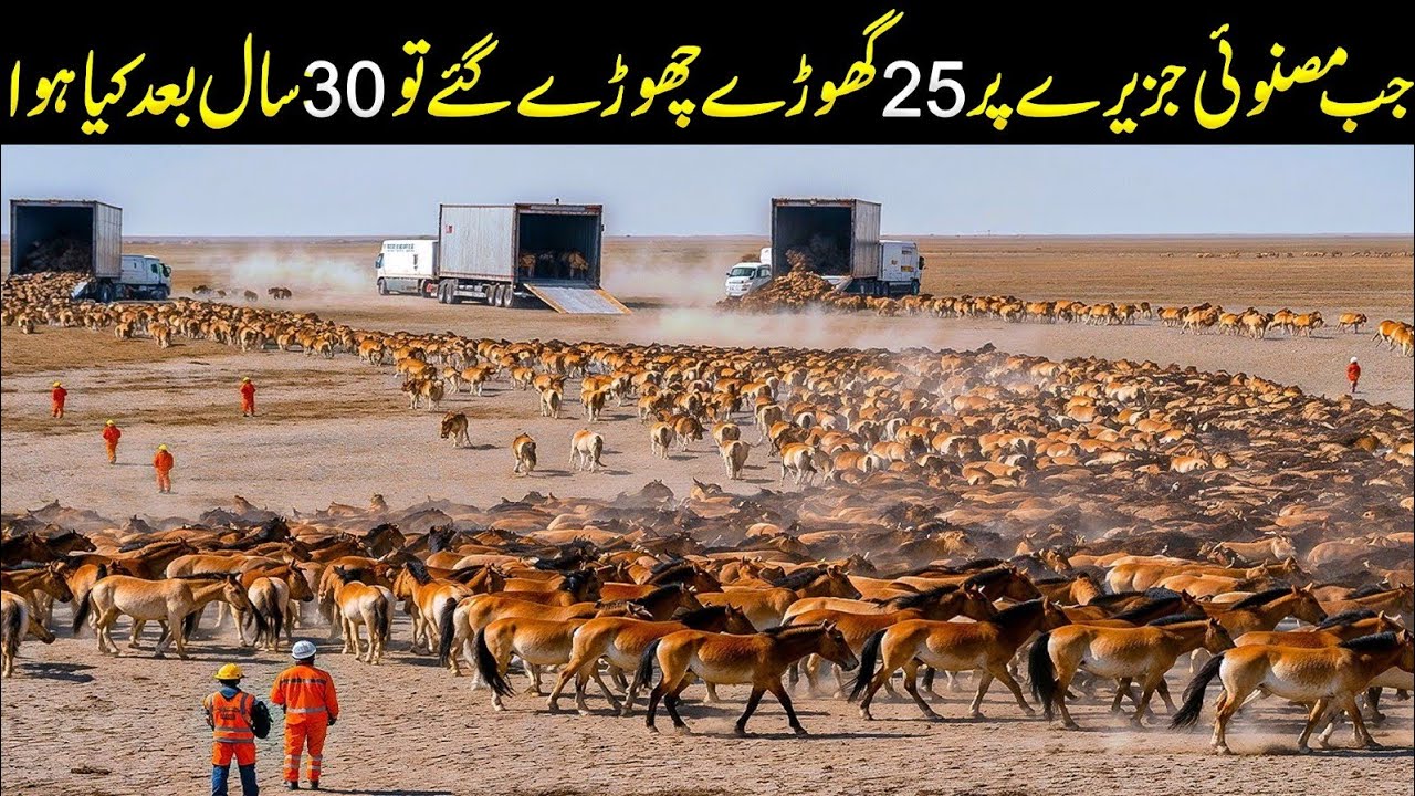 They Abandoned 25 Horses for 30 Years. What They Found Is Unbelievable