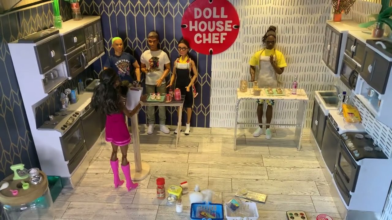 Final tour before finale episode.  Doll House Chef!
