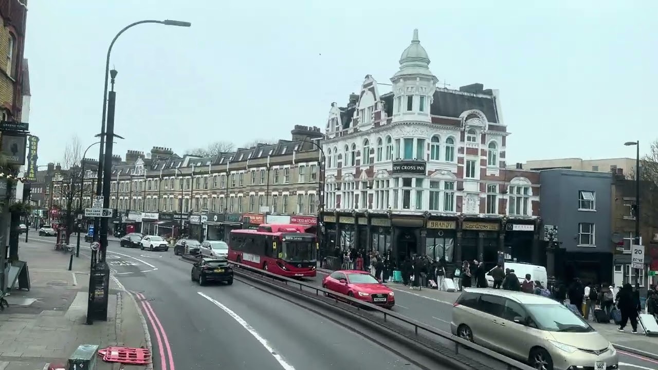 London Bus Ride 🇬🇧 Route 21 from Lewisham Shopping Centre to London Bridge please 🙏 Subscribe Like