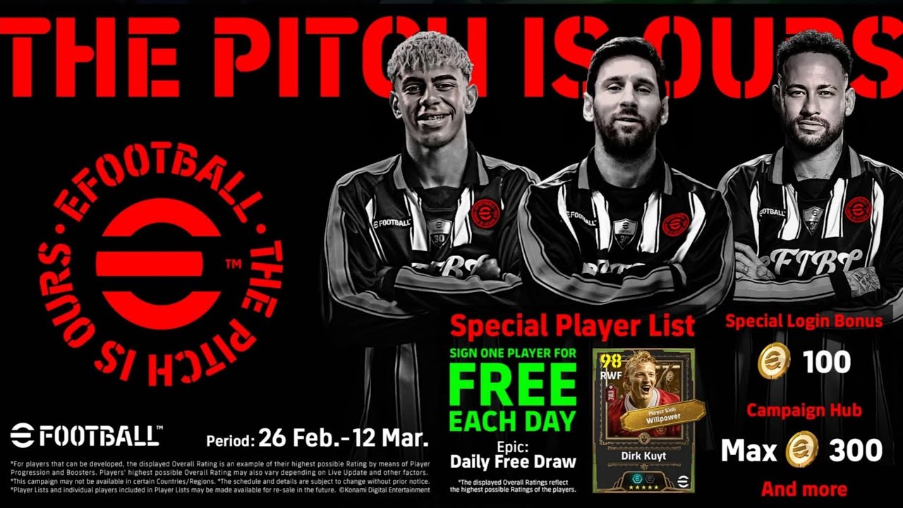 LOGIN eFootball 2026