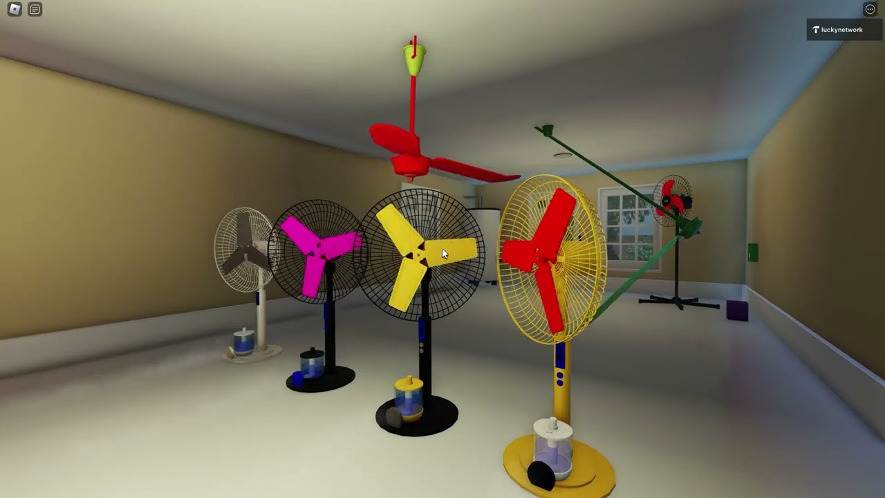 New Invention Wobbly Fan Video In Luxury Suburban House, Rare Fans Roblox