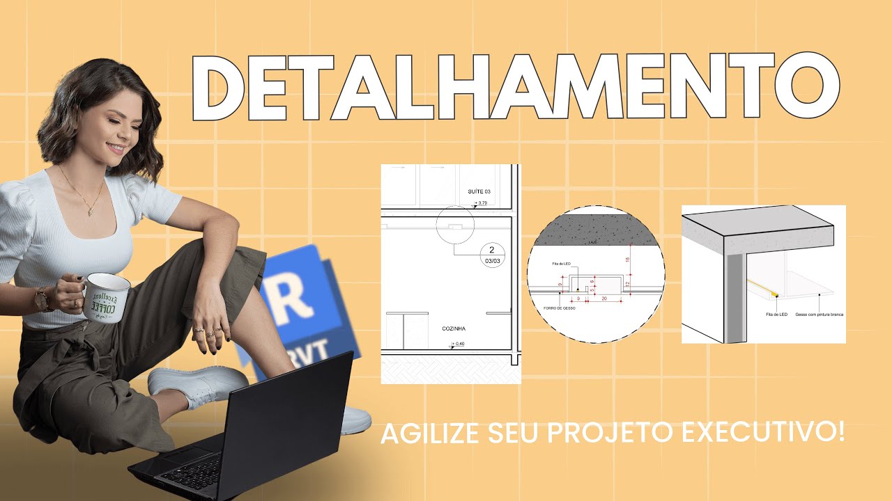 Como criar detalhamentos em 2D e 3D | Revit na Prática - Live 130