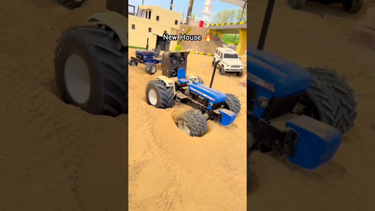 New Holland 4x4 got stuck 🔥🔥in sand 💪💪