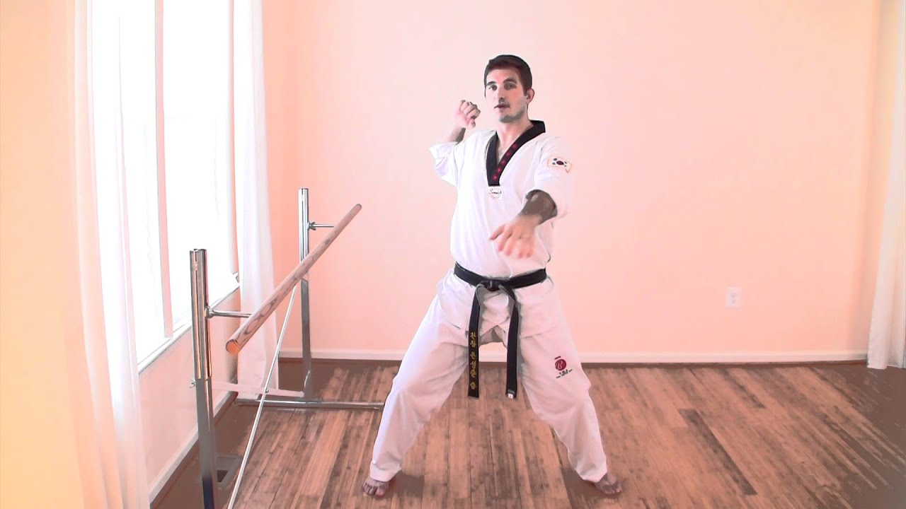 TaeKwonDo Basic Blocks Tutorial - Down, Middle, and High Block