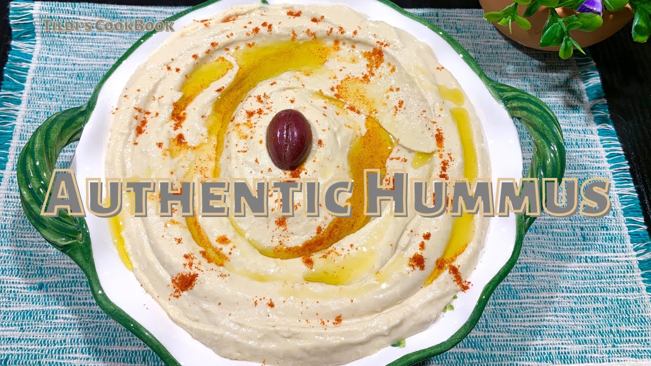 Authentic Lebanese Hummus Recipe - A delicious and Healthy Appetizer! |