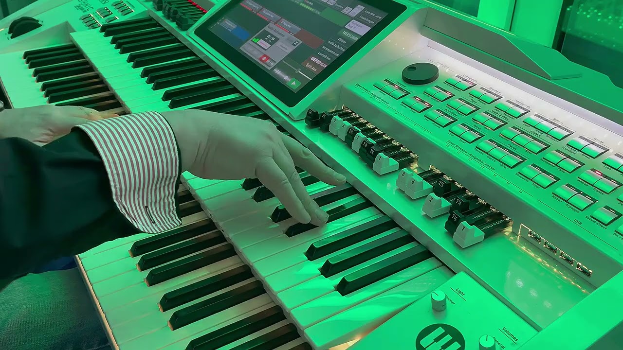 Edgar Weissenfels plays Wersi Sonic. 