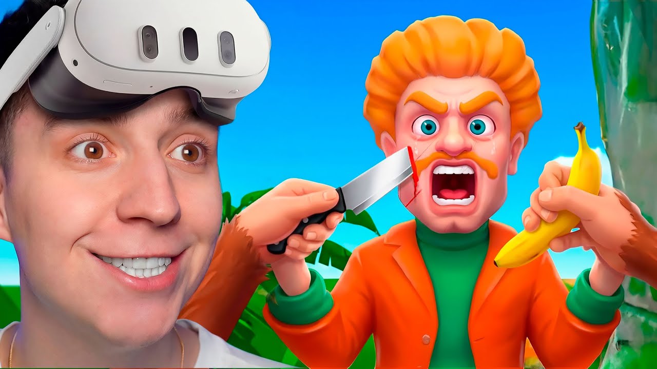 СТАЛ ОБЕЗЬЯНОЙ В VR ЧЕЛЛЕНДЖ! ОЧЕНЬ СМЕШНО