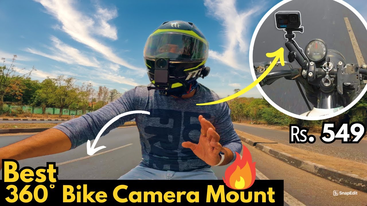 360&deg; Bike Camera Mount | Handlebar Installation for all Action Cameras | Full Review + Road Test