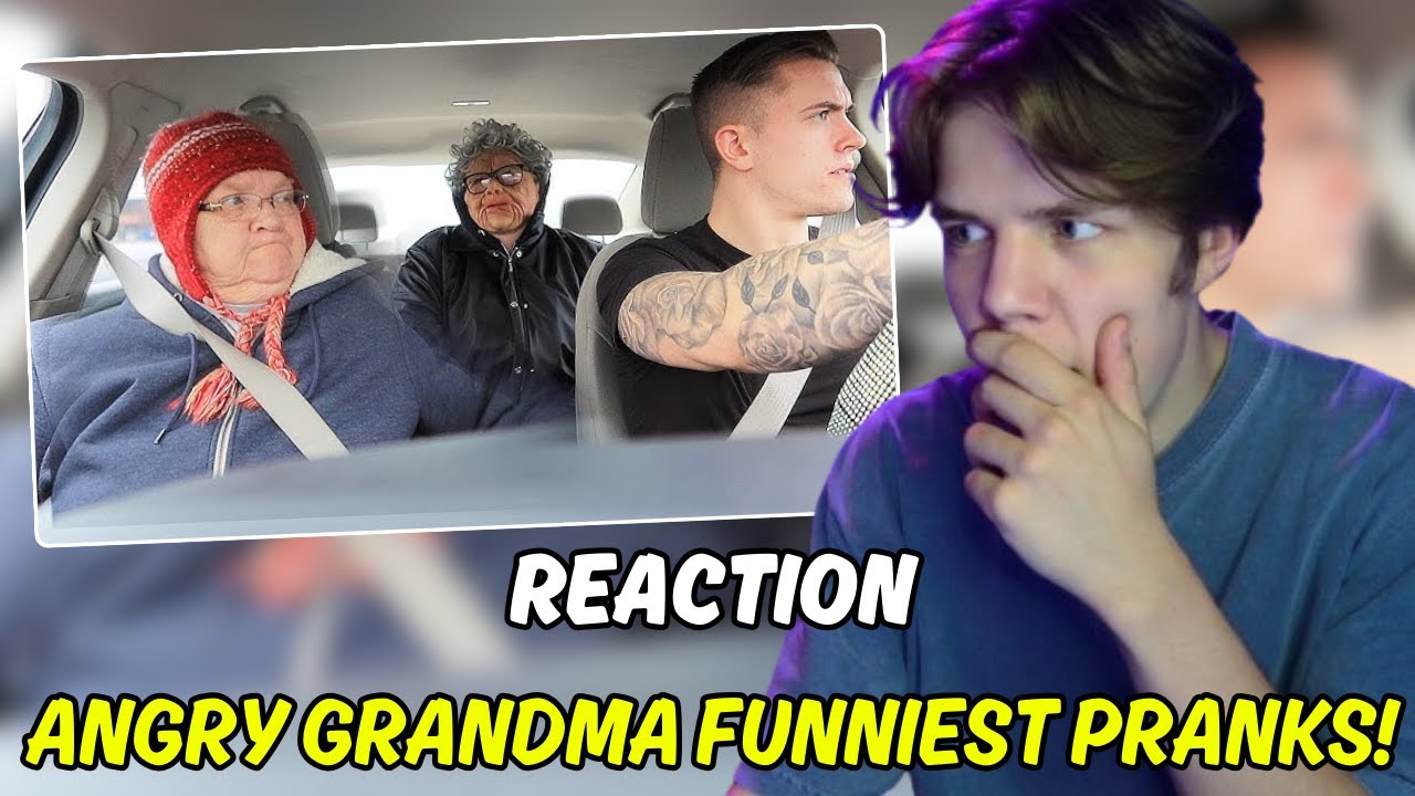 BOITASTIC REACTS to FUNNY ANGRY GRANDMA PRANKS!