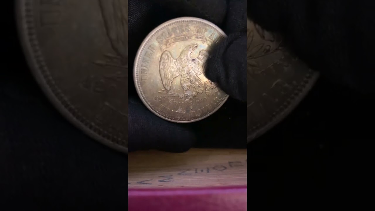 Trade Dollar 1878 #coins #silver #usa