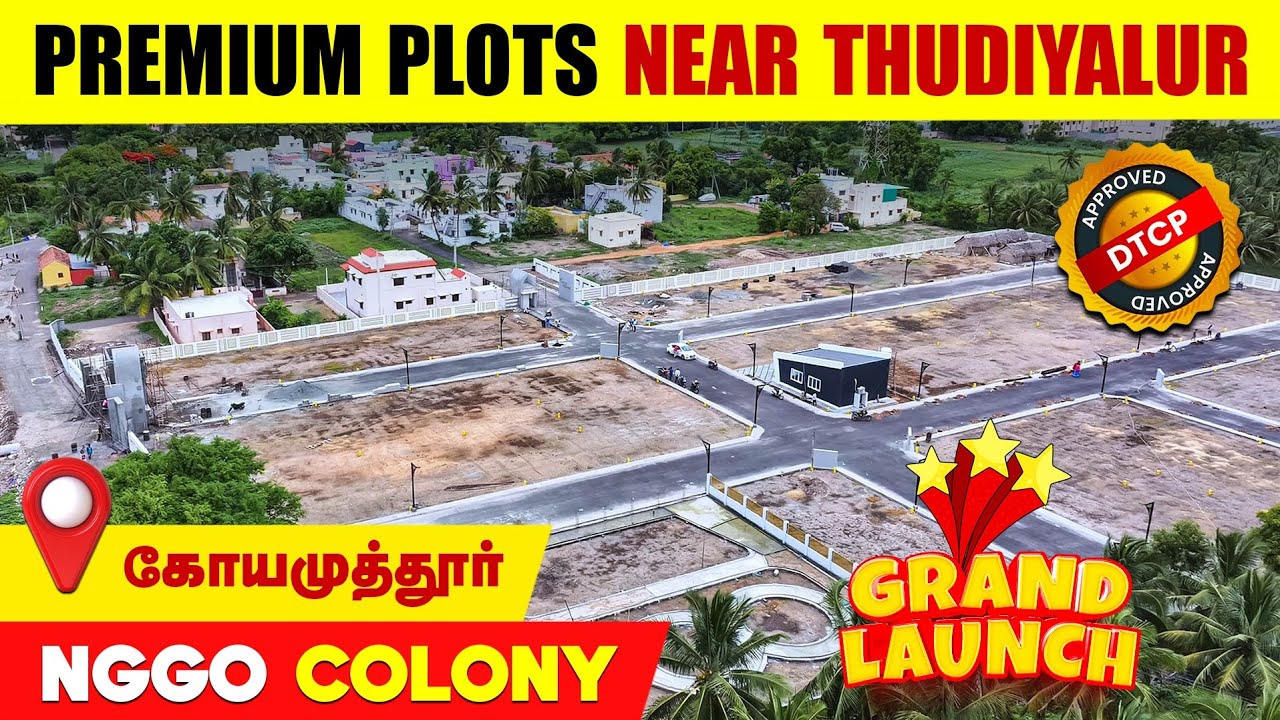 🏡 Plots for Sale in Coimbatore: Prime Location near Mettupalayam Road, NGGO Colony
