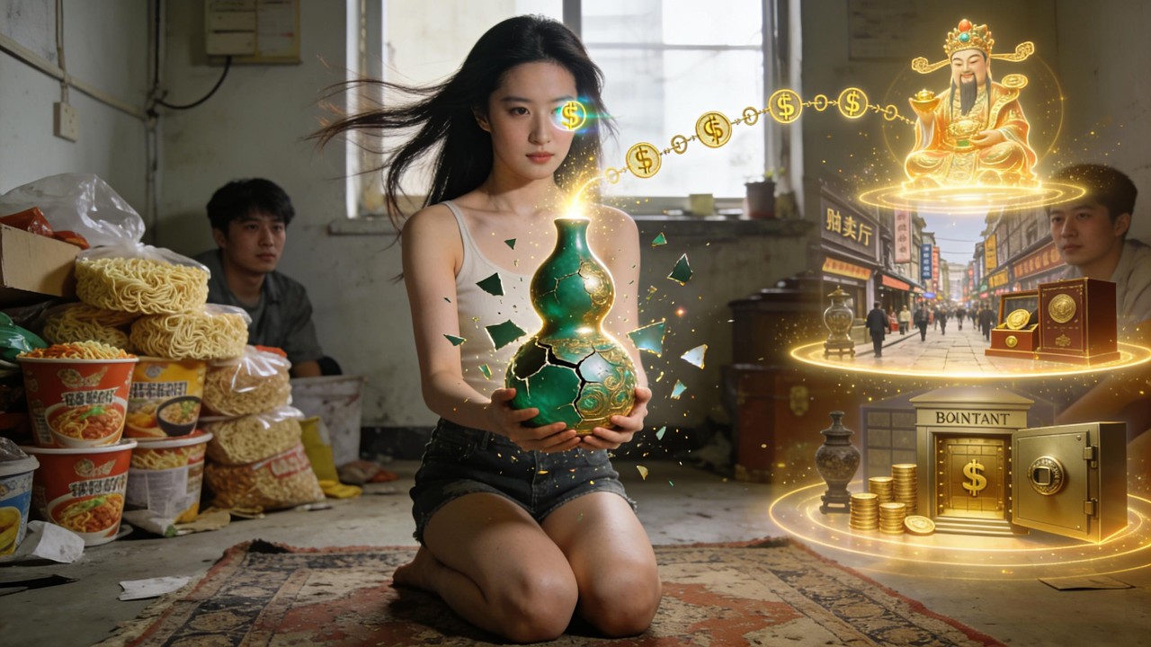 🔔首發新劇🔥 窮女孩祭拜財神竟獲“財神眼”，破葫蘆瓶秒變20萬，糕點鋪掛畫是徐悲鴻真跡？舊書驚現天價珍郵！看底層女孩如何玩轉古玩界！