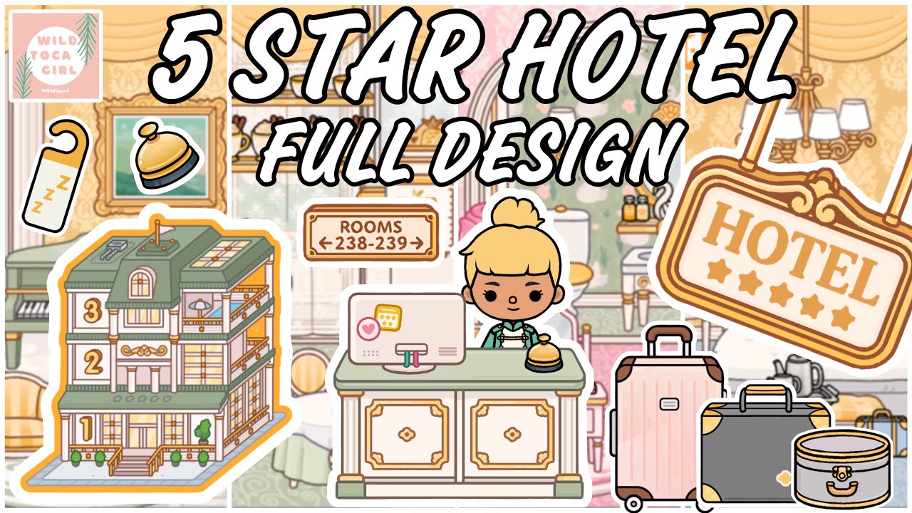 NEW ✨ FULL DESIGN 🤩 5 STAR HOTEL 🏨 TOCA LIFE WORLD 🌍