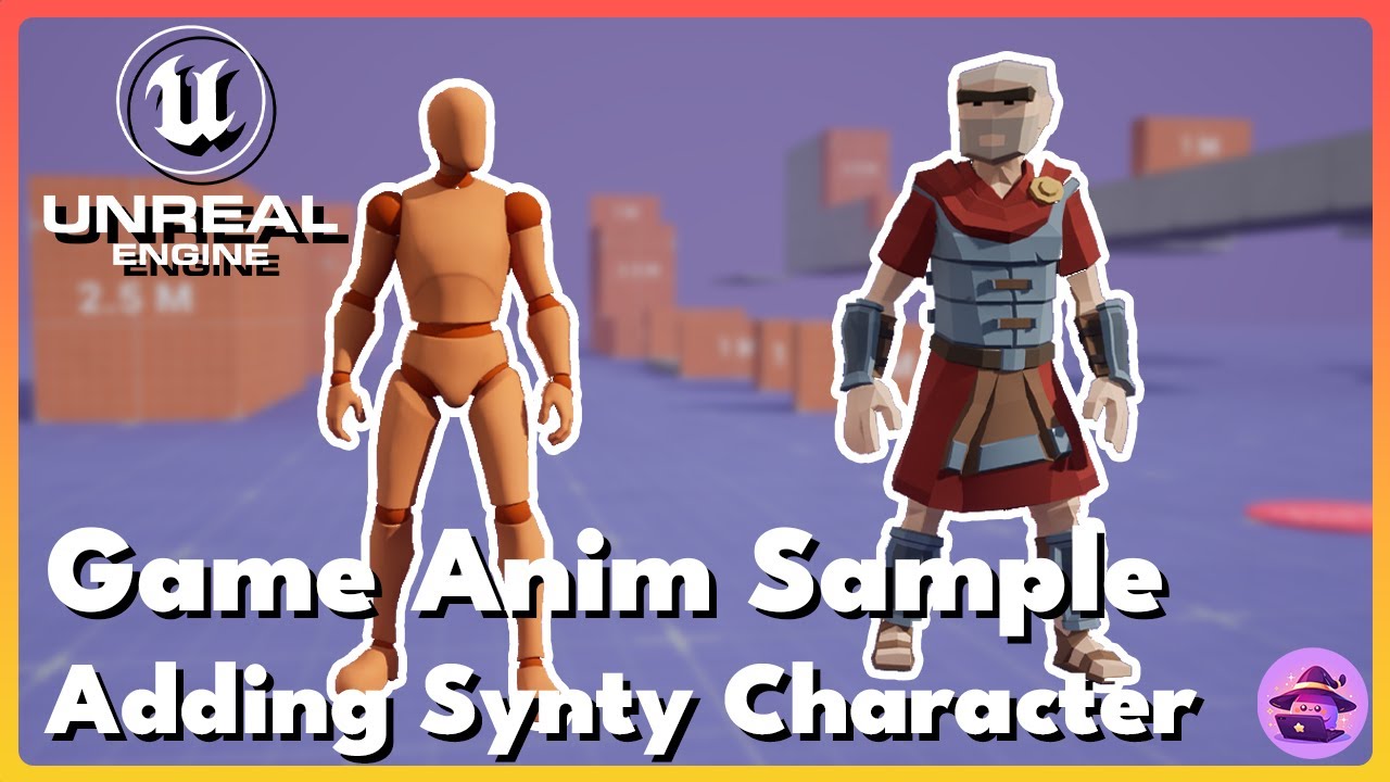Game Anim Sample - Adding Synty Character