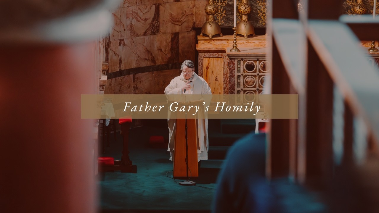 1 March Homily - Newman University Church - Fr. Gary Chamberland CSC
