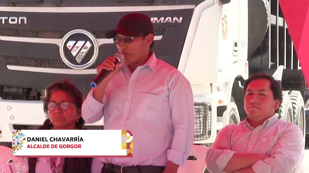 🚧🚜🎥 Inician asfaltado de carretera en Manás, Gorgor y Huancapón