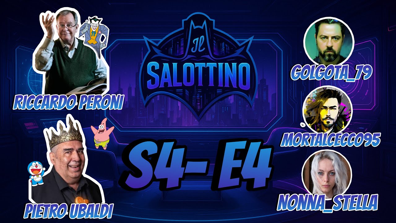 Il Salottino - S4-E4 - Riccardo Peroni: la storica voce di Joker si racconta...