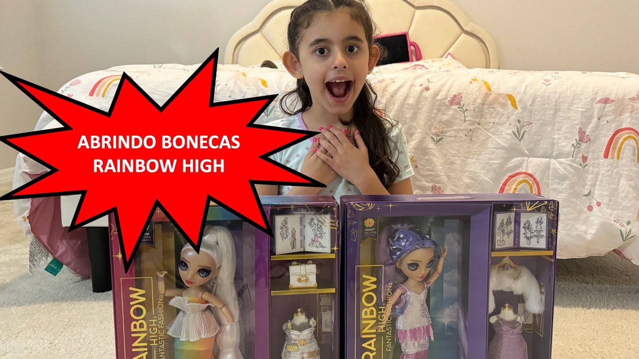 ABRINDO BONECAS DA RAINBOW HIGH | UNBOXING