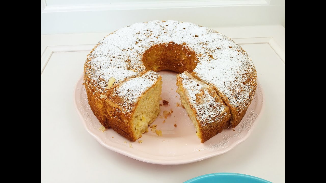 Saftiger Bananen Mandel Kuchen - Rührkuchen / Bananenkuchen