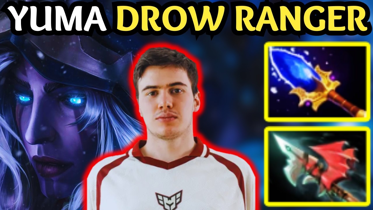 🔥 Yuma DROW RANGER Carry GOD &mdash; INSANE Frost Arrows DOMINATION 🔥 Dota 2 Gameplay