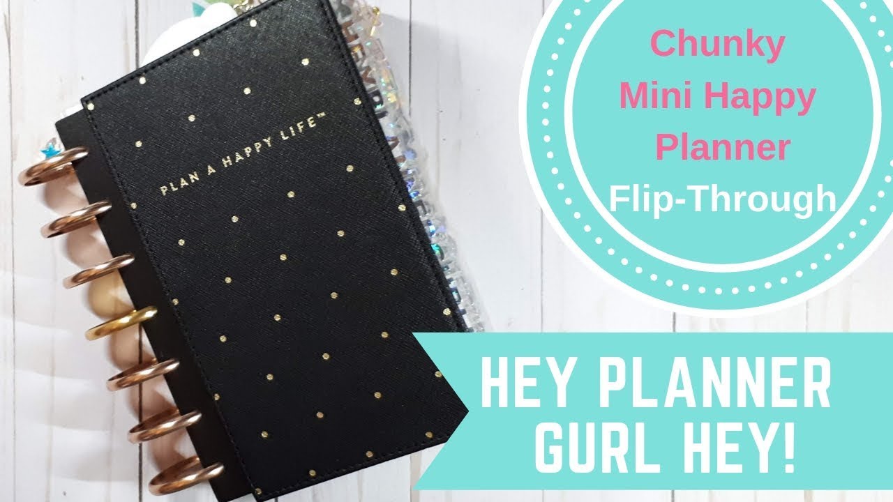 My #Chunky Mini Happy Planner - Flip Through (January 2019)