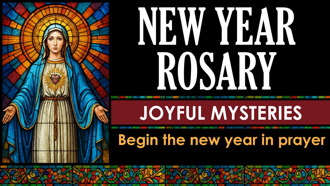 New Year Rosary | Joyful Mysteries Holy Rosary | Catholic Prayer for the Year Ahead | Virtual Rosary
