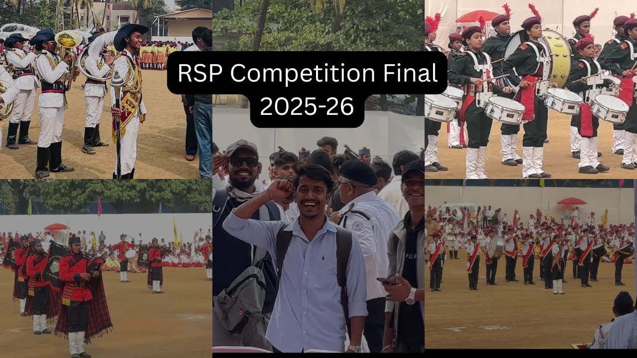 RSP Competition 2025-26 Final | Dadar Naigaon | Top Three Band | New Pipe Band In The Market ?  