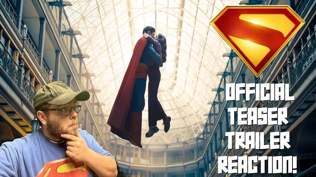 Superman (2025) Official Teaser Trailer REACTION!!! Thoughts & Impressions