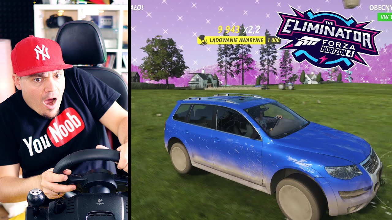 FORTNITE W FORZA! *nie patrzcie na to jak gram -_-* 🚗 Forza Horizon 4 Eliminator
